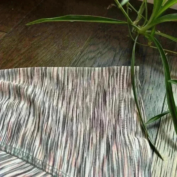 RBX Women’s Performance Striped Pink Athletic Work out Travel Gym TShirt Large - Picture 6 of 6